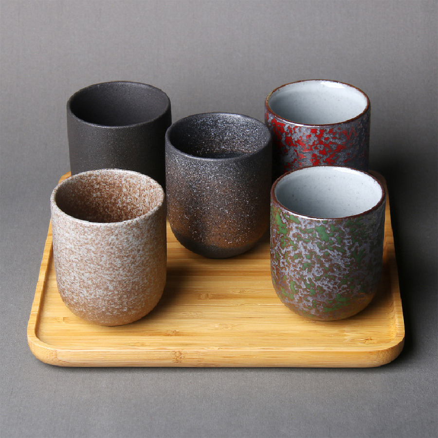 Japanese Healthy Lifestyle - New Vintage Ceramics Cups Japanese Stoneware