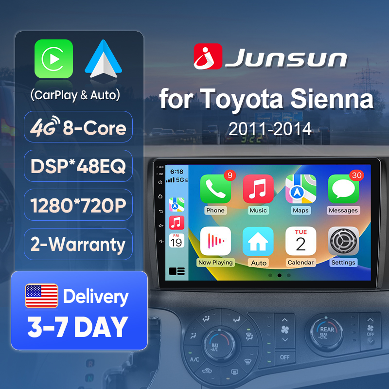 Japanese Work Lifestyle - Junsun AI Voice Car Stereo Radio