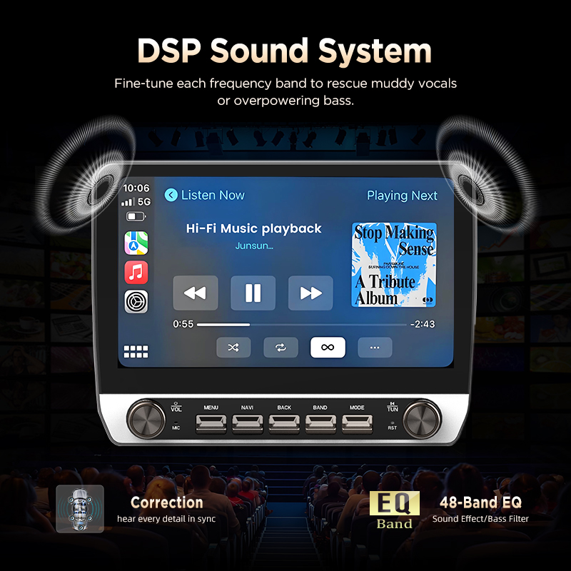 Junsun AI Voice Car Stereo Rad - Japanese Work Lifestyle บทวิจารณ์และราคา