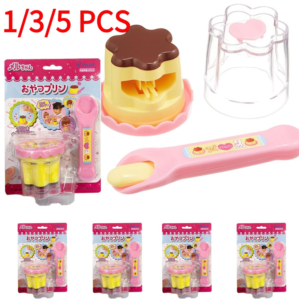 1/3/5PCS Pudding Set Food Feed - Japanese Lifestyle And Food บทวิจารณ์และราคา