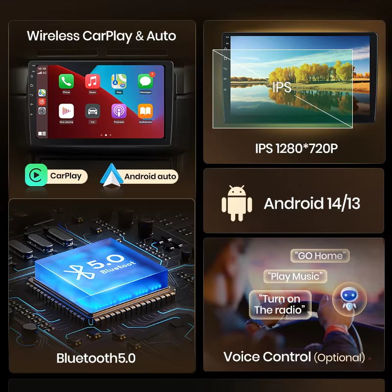 Junsun AI Voice Car Stereo Rad - Japanese Work Lifestyle บทวิจารณ์และราคา