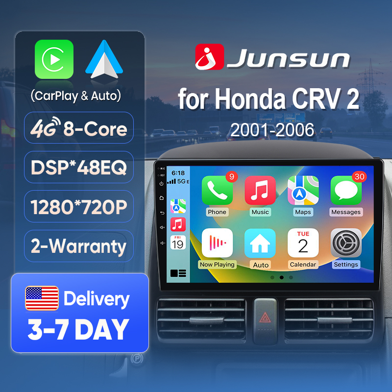 Junsun AI Voice Car Stereo Rad - Japanese Work Lifestyle บทวิจารณ์และราคา