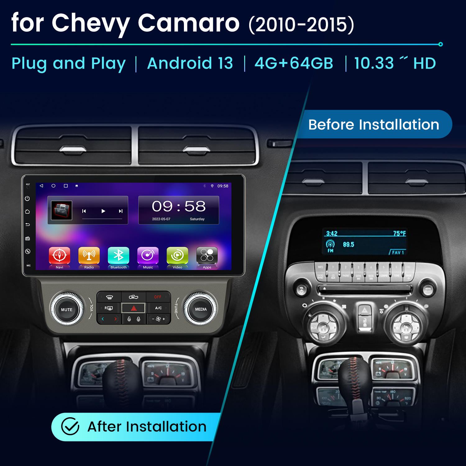 Junsun AI Voice Car Stereo Rad - Japanese Work Lifestyle บทวิจารณ์และราคา