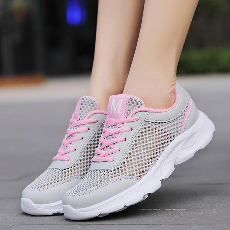 Summer Breathable Sneakers Wom - Japanese Mom Lifestyle บทวิจารณ์และราคา