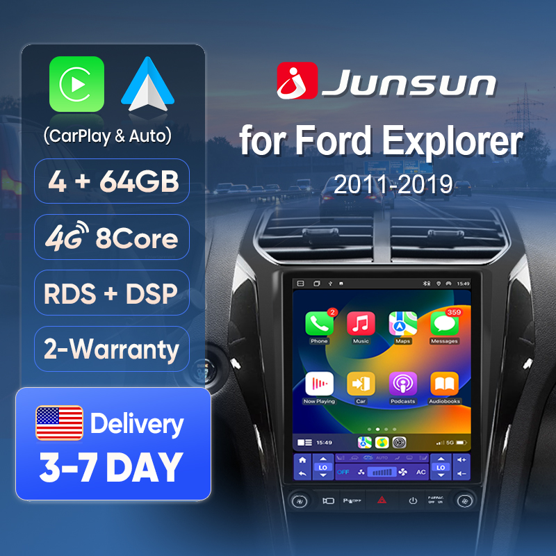 Junsun Wireless CarPlay Screen - Japanese Work Lifestyle บทวิจารณ์และราคา