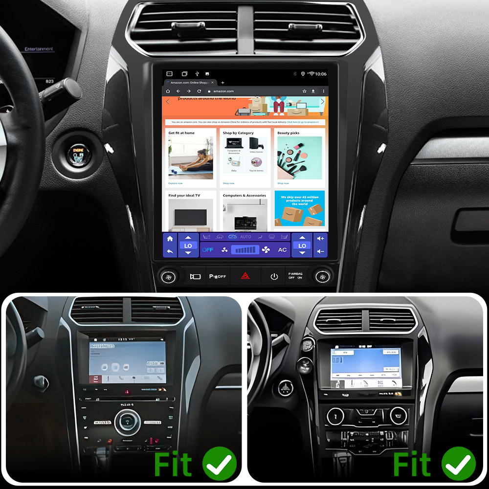 Junsun Wireless CarPlay Screen - Japanese Work Lifestyle บทวิจารณ์และราคา