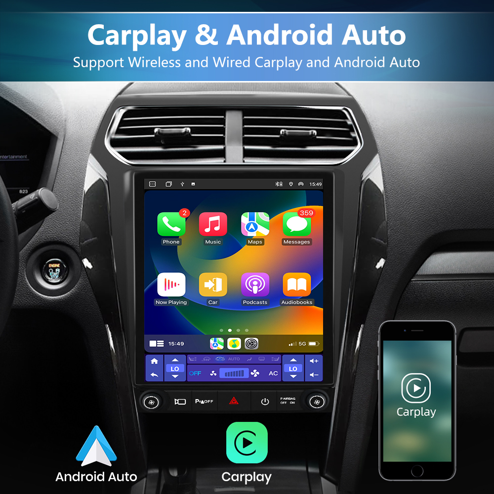 Junsun Wireless CarPlay Screen - Japanese Work Lifestyle บทวิจารณ์และราคา