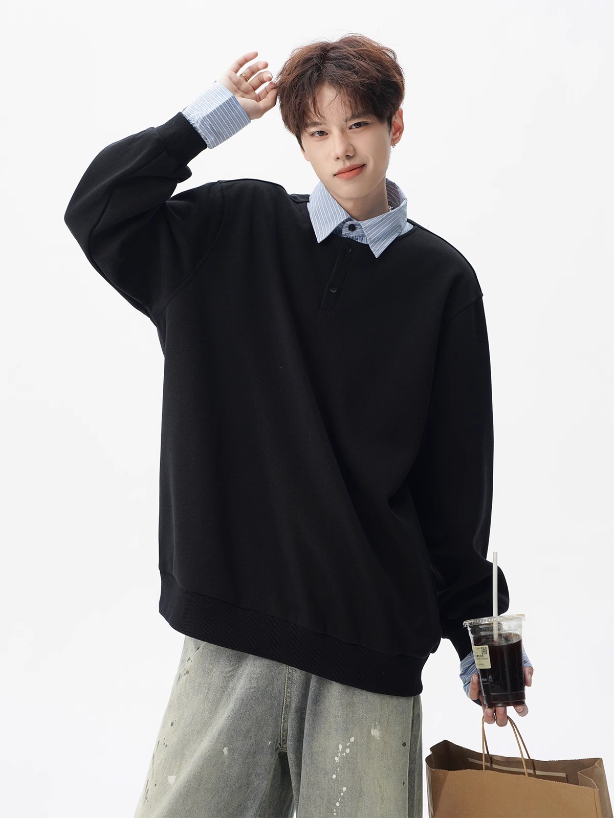 Man Plus Size Clothes No Hat H - Japanese Lifestyle And Food บทวิจารณ์และราคา