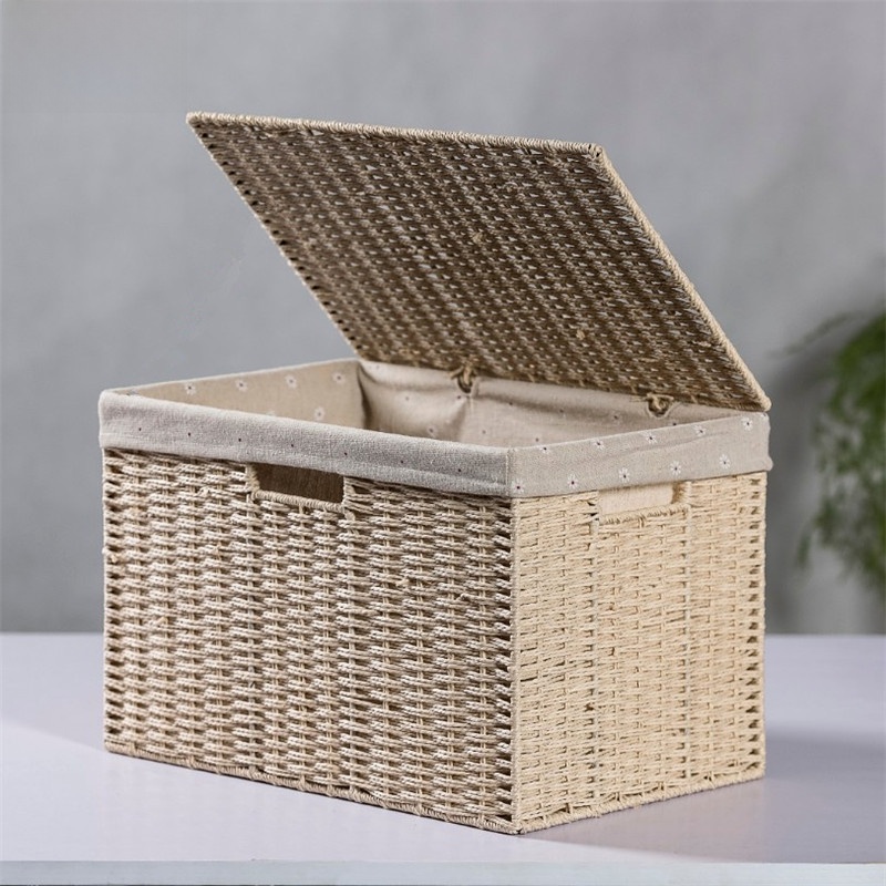 Rattan Woven Desktop Storage B - Japanese Lifestyle Items บทวิจารณ์และราคา