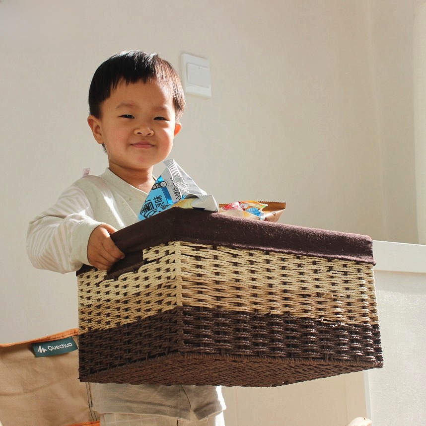 Rattan Woven Desktop Storage B - Japanese Lifestyle Items บทวิจารณ์และราคา