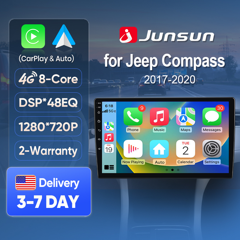 Junsun AI Voice Car Stereo Rad - Japanese Work Lifestyle บทวิจารณ์และราคา