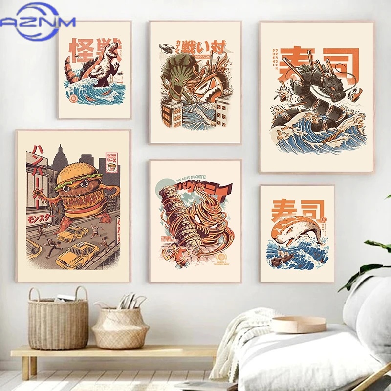 AZNM Japanese Kaijus Food Sush - Japanese Lifestyle And Food บทวิจารณ์และราคา