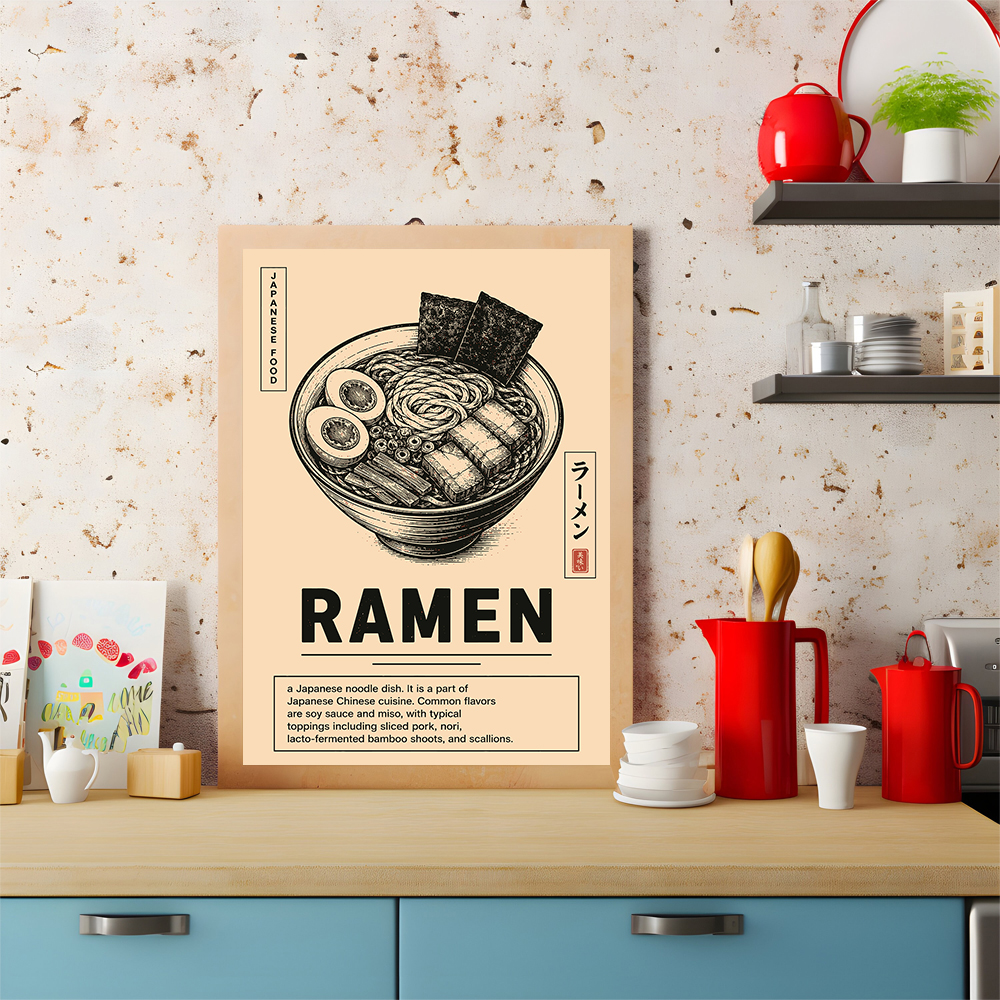 Japanese Street Food Poster Vi - Japanese Lifestyle And Food บทวิจารณ์และราคา