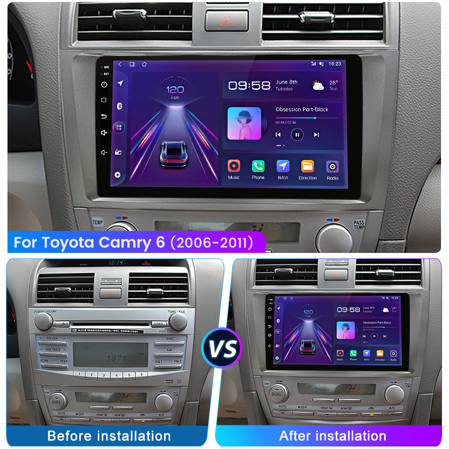 Junsun AI Voice Car Stereo Rad - Japanese Work Lifestyle บทวิจารณ์และราคา