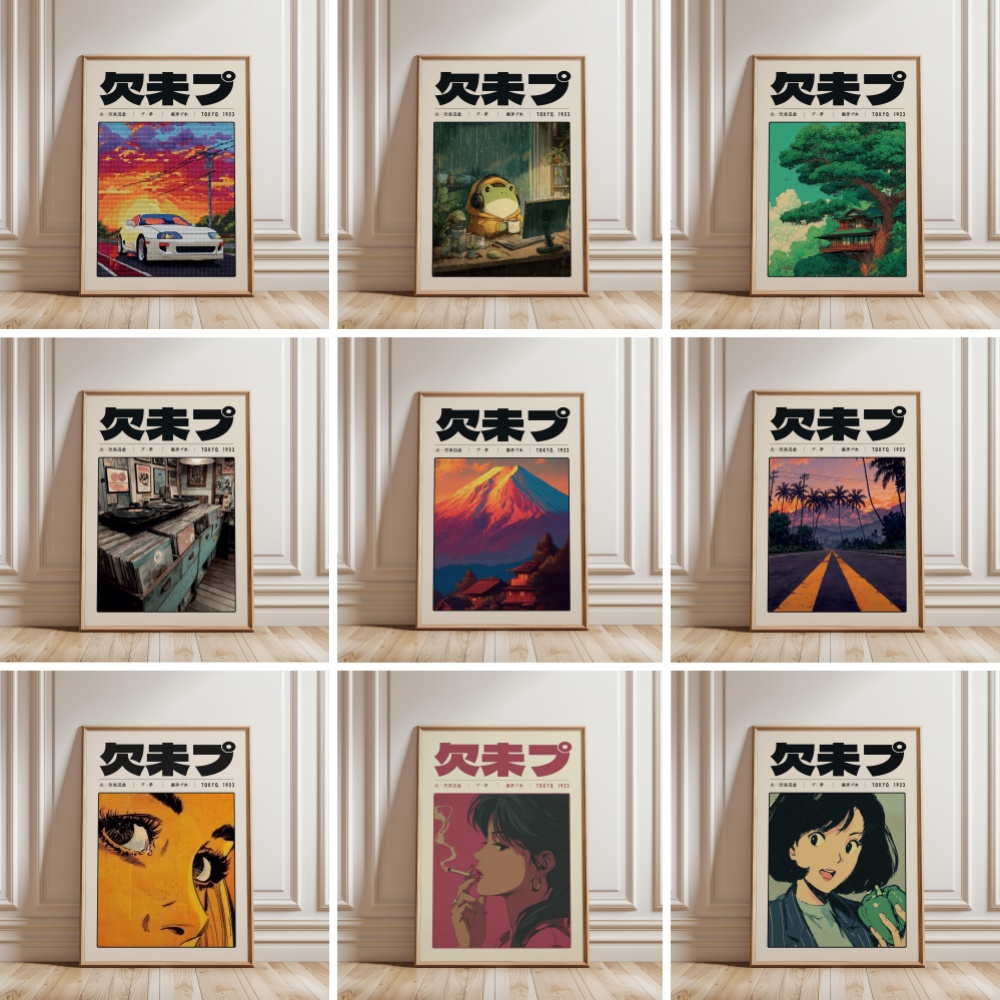 Retro Tokyo Vaporwave Pop Cult - Japanese Culture Lifestyle บทวิจารณ์และราคา