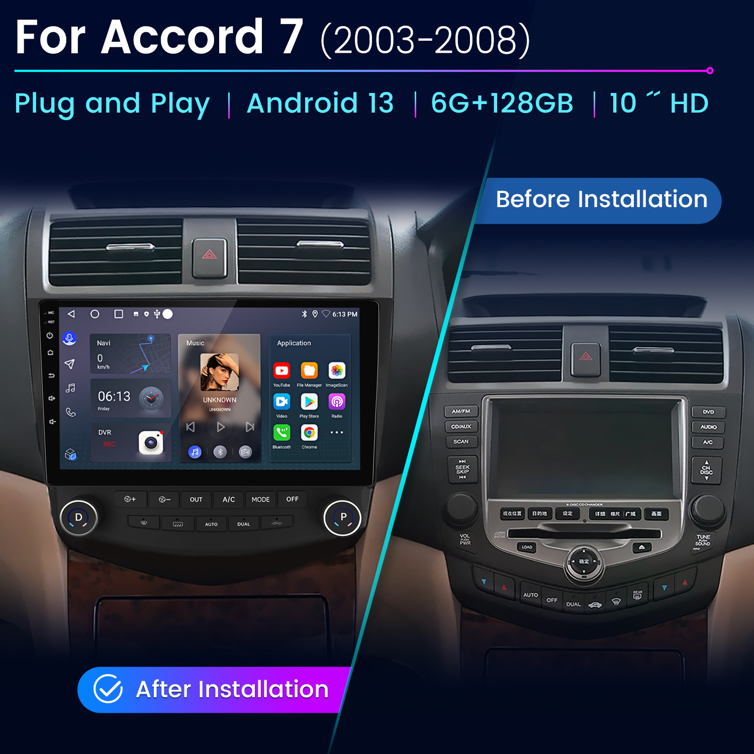 Junsun AI Voice Car Stereo Rad - Japanese Work Lifestyle บทวิจารณ์และราคา