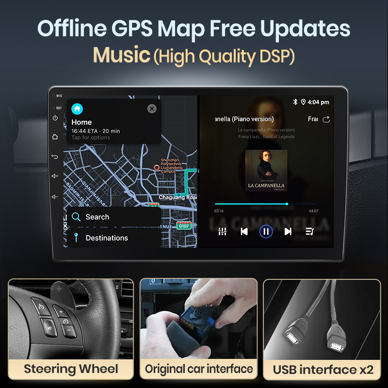 Junsun AI Voice Car Stereo Rad - Japanese Work Lifestyle บทวิจารณ์และราคา