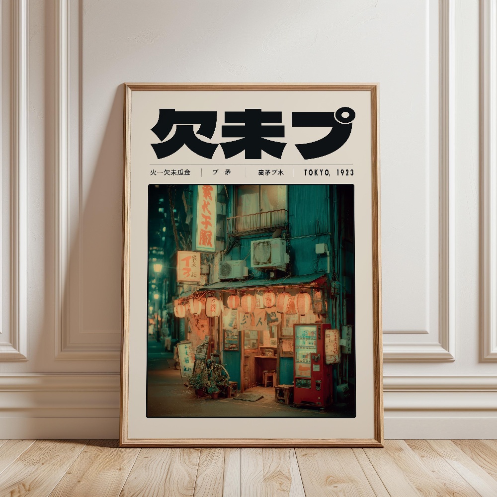Japanese Retro Vaporwave Poste - Japanese Culture Lifestyle บทวิจารณ์และราคา